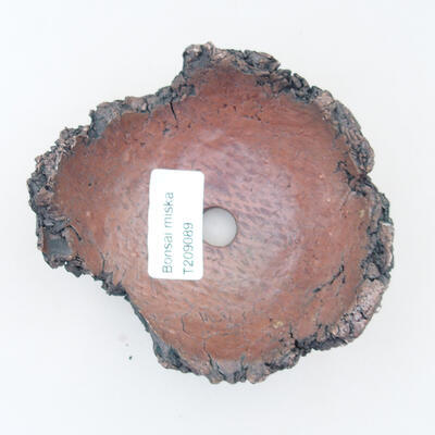 Keramikschale 9 x 9,5 x 5 cm, graue Farbe - 3