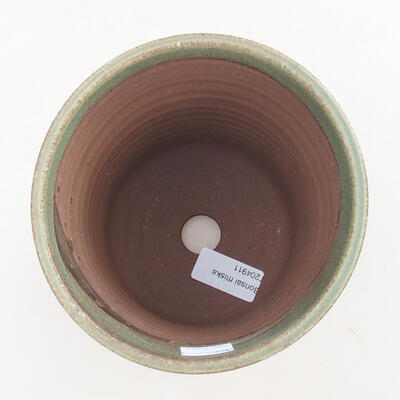 Keramische Bonsai-Schale 14 x 14 x 15,5 cm, Farbe grün - 3