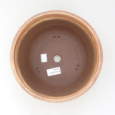 Bonsaischale aus Keramik 21 x 21 x 10,5 cm, Farbe rissig - 3