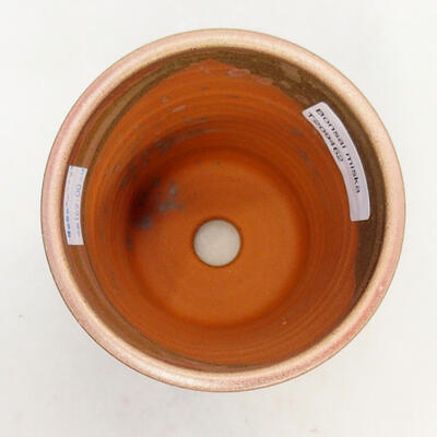 Bonsaischale aus Keramik 9,5 x 9,5 x 14 cm, Farbe braun - 3