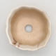 Keramik Bonsai Schüssel H 95 - 7 x 7 x 4,5 cm, Beige - 3/3