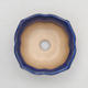 Keramik Bonsai Schüssel H 95 - 7 x 7 x 4,5 cm, Blau - 3/3
