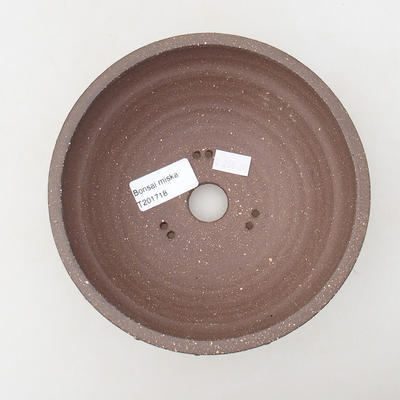 Keramische Bonsai-Schale 16,5 x 16,5 x 6,5 cm, graue Farbe - 3