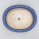 Keramische Bonsai-Schale 23 x 19 x 8 cm, Farbe blau - 3/3