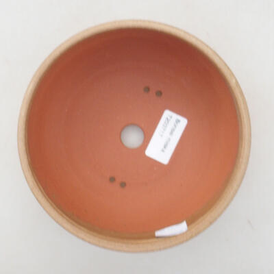 Keramische Bonsai-Schale 15 x 15 x 6,5 cm, beige Farbe - 3