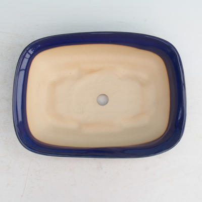 Bonsaischale aus Keramik H 08 - 24,5 x 18 x 7 cm, blau - 24,5 x 18 x 7 cm - 3