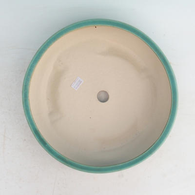 Keramische Bonsai-Schale H 21 - 23 x 23 x 7 cm, grün - 23 x 23 x 7 cm - 3