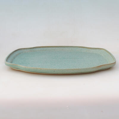 Bonsai-Untertasse aus Keramik H 55 - 29 x 24 x 2 cm, Grün - 3