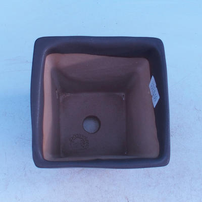 Keramische Bonsai Schüssel - Kaskade, schwarz matt - 3