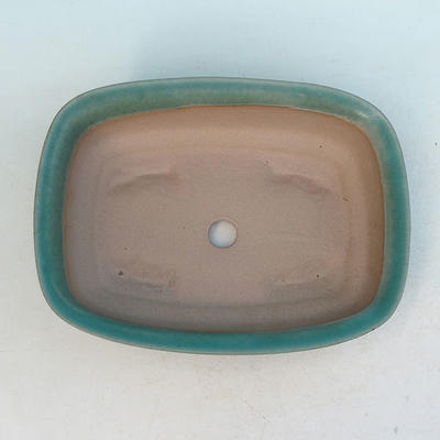 Bonsaischale aus Keramik H 02 - 19 x 13,5 x 5 cm, grün - 19 x 13,5 x 5 cm - 3
