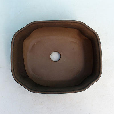 Bonsaischale aus Keramik H 31 - 14,5 x 12,5 x 6 cm, braun - 14,5 x 12,5 x 6 cm - 3