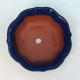 Bonsaischale aus Keramik H 06 - 14,5 x 14,5 x 4,5 cm, blau - 14,5 x 14,5 x 4,5 cm - 3/3