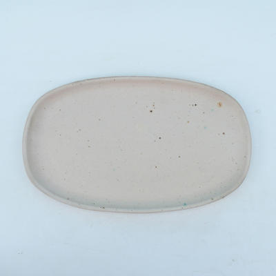 Bonsai Schüssel Tablett H15 - Schüssel 26,5 x 17 x 6 cm, Tablett 24,5 x 15 x 1,5 cm, beige - 3