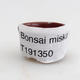 Mini Bonsai Schale 2,5 x 2,5 x 2 cm, Farbe braun - 4/4