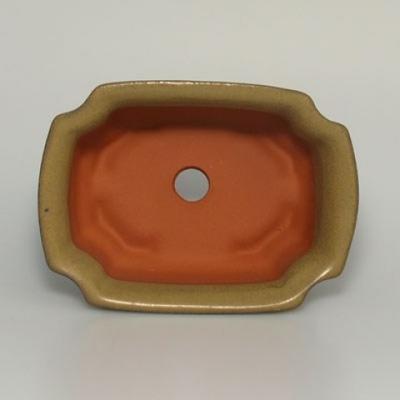 Bonsaischale aus Keramik H 01 - 12 x 9 x 5 cm, beige - 12 x 9 x 5 cm - 4